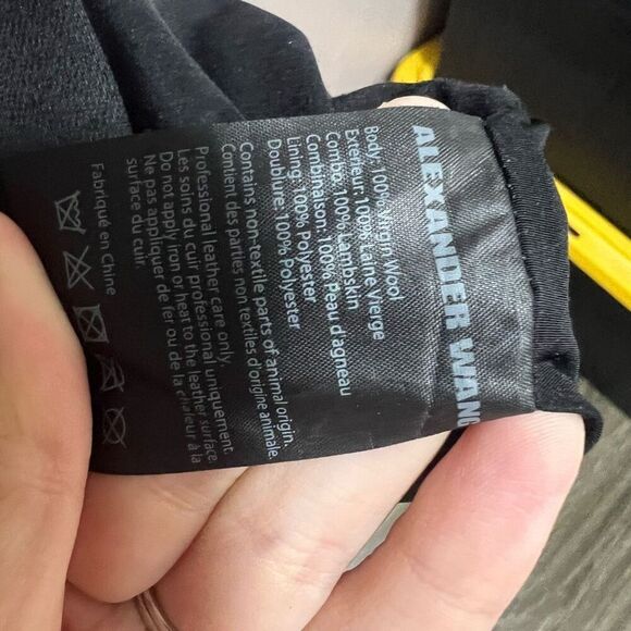 Alexander Wang Leather Dress Size 6 - Picture 4 of 9